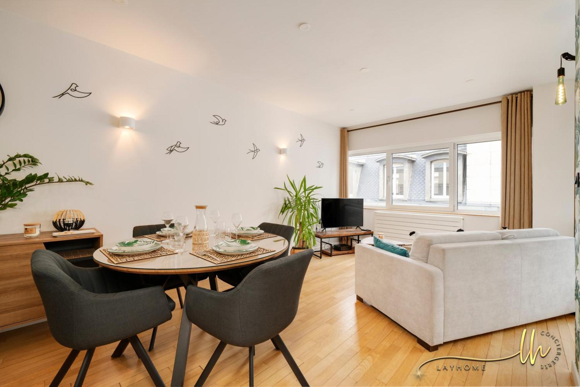Chaleureux, Lumineux Et Confortable F2 Renove En Plein Coeur De Nancy Ngoại thất bức ảnh
